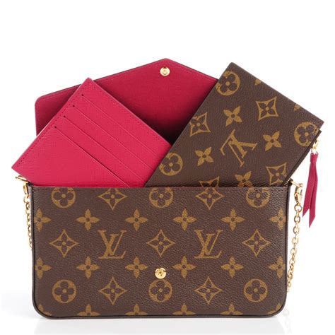 louis vuitton chain louise replica|Louis Vuitton chain wallet felicie.